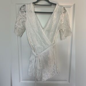 Lace Romper